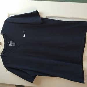 Navy, mens medium Atheletic fit  v- neck  t-shirt